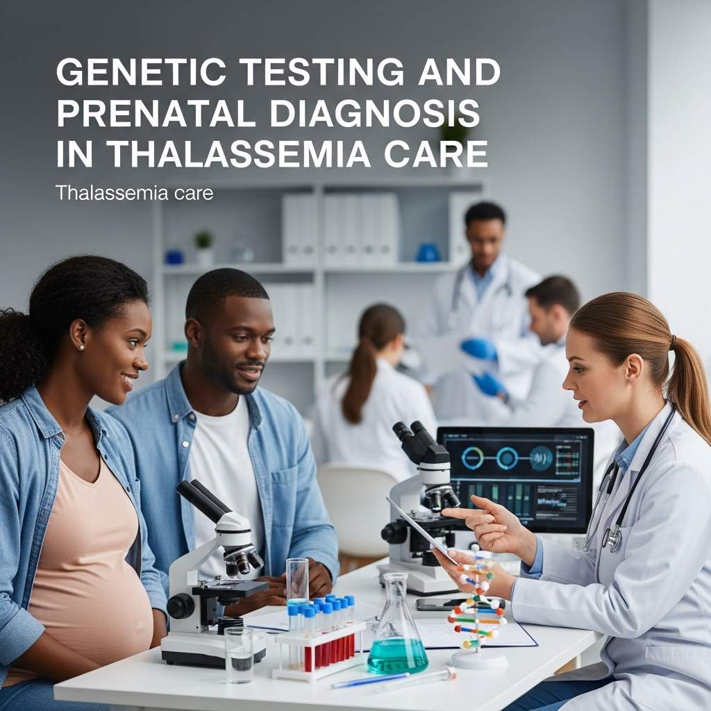 Genetic testing and prenatal diagnosis in thalassemia care