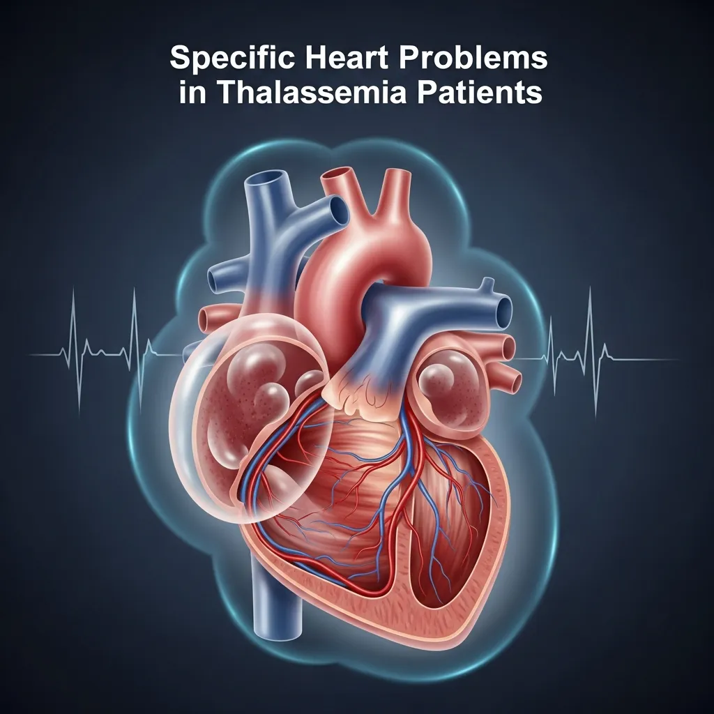 Heart problems in thalassemia patients