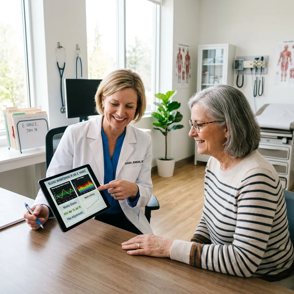 Blood monitoring for health conditions