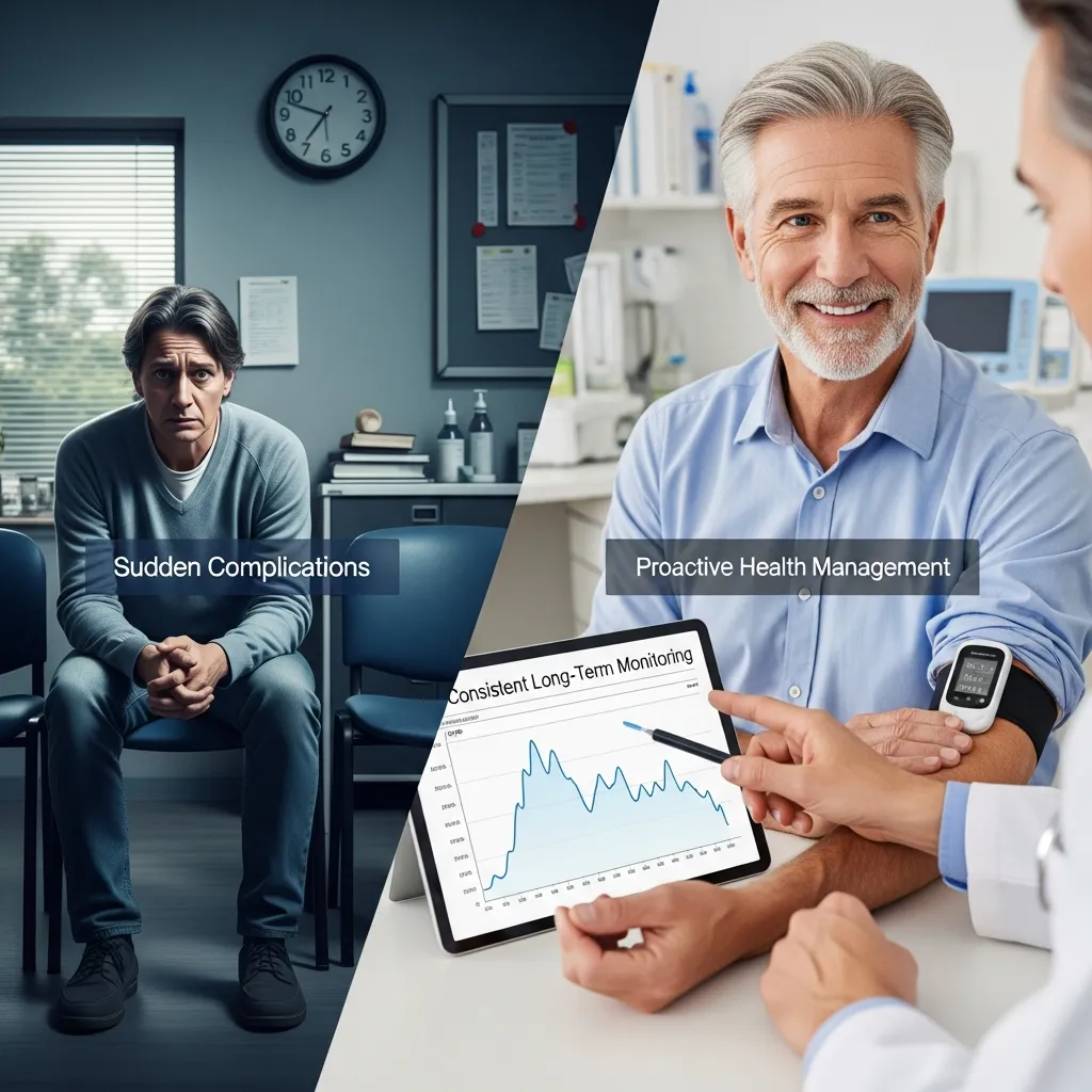 Long-term blood monitoring importance