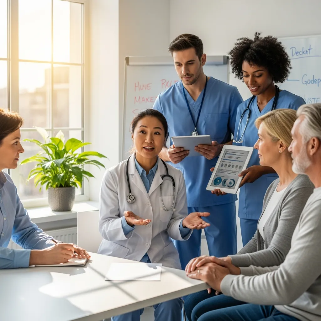 Thalassemia care team communication
