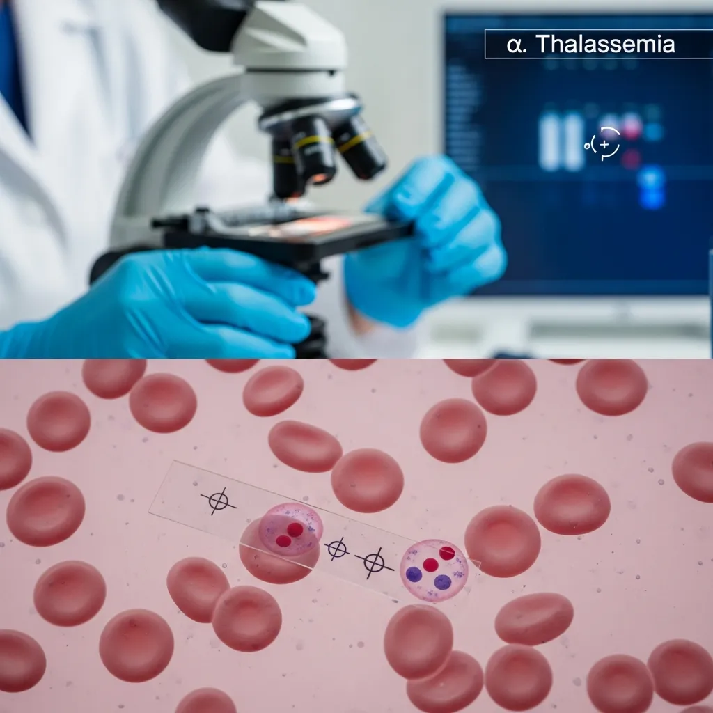 Alpha thalassemia carrier detection process
