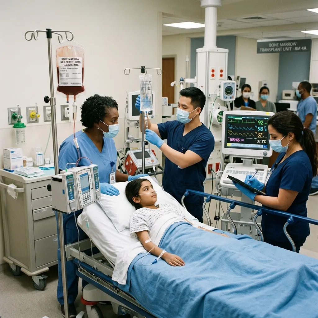 Bone marrow transplant for thalassemia overview