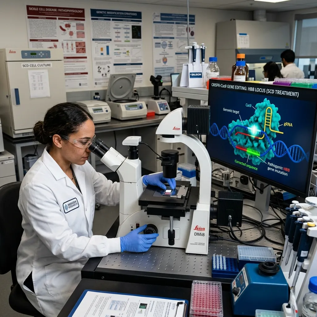 CRISPR treatment for sickle cell disease