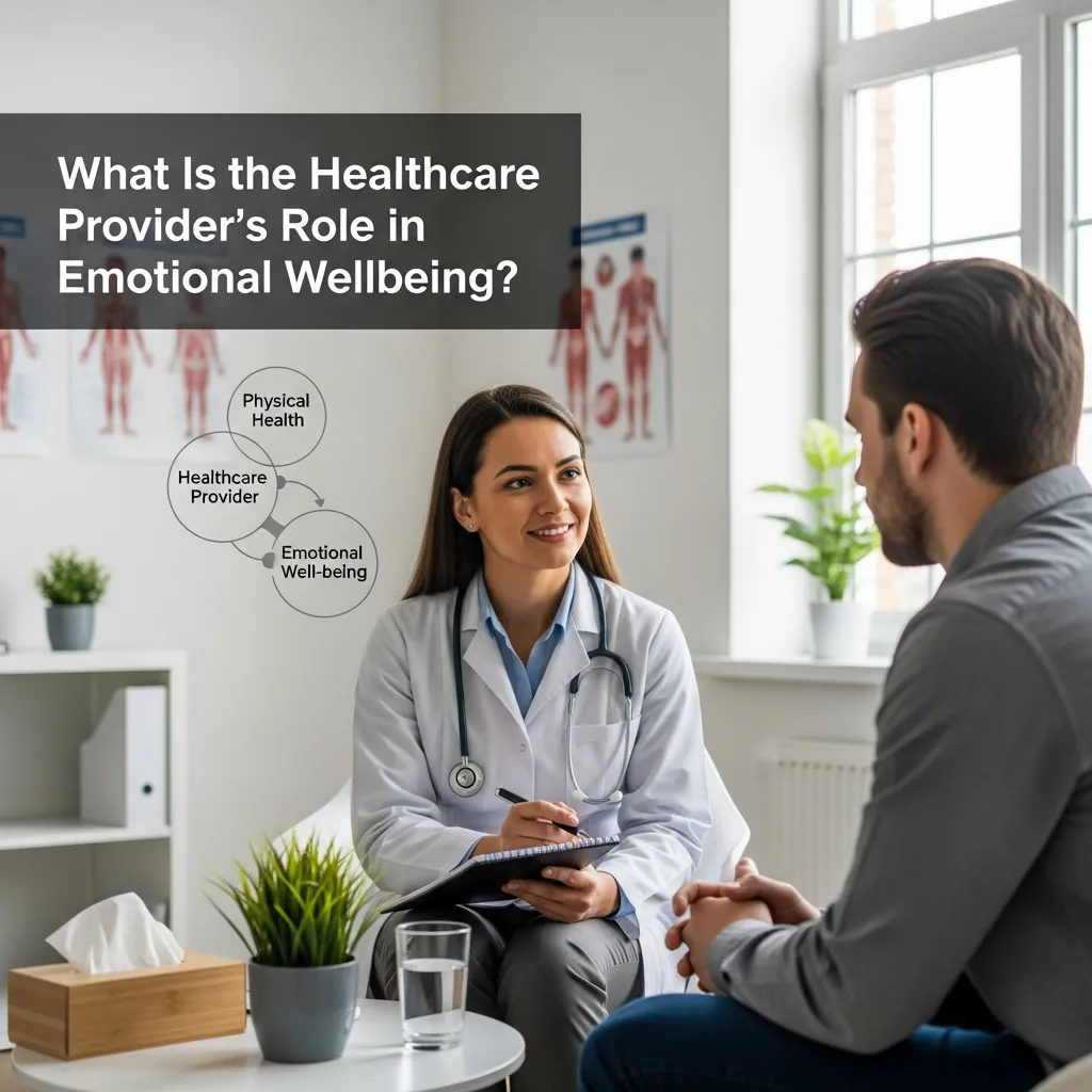Provider supporting emotional wellbeing