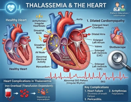 Heart Complications Thalassemia: Risks, Signs, and Care Heart Complications Thalassemia